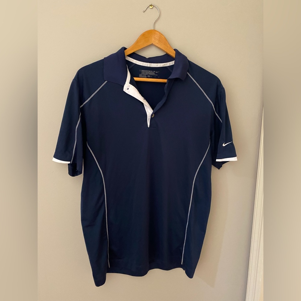 Men’s navy Nike Golf polo